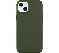 OtterBox iPhone 15 Plus Symmetry Cactus Leather for MagSafe - Cactus Grove (Green), Sustainable, Snaps to MagSafe, Ultra-Sleek, Raised Edges Protect Camera & Screen