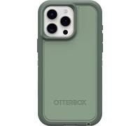 OtterBox iPhone 15 Pro MAX (Only) Defender Series XT Case - EMERALD ISLE (Green), screenless, rugged, snaps to MagSafe, lanyard attachment