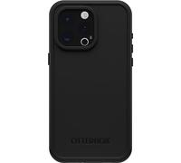 OtterBox iPhone 15 Pro MAX (Only) FRĒ Series Waterproof Case with MagSafe (Designed by LifeProof) - BLACK, waterproof, 60% recycled plastic, sleek and stylish