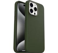 OtterBox iPhone 15 Pro Max Symmetry Cactus Leather for MagSafe - Cactus Grove (Green), Sustainable, Snaps to MagSafe, Ultra-Sleek, Raised Edges Protect Camera & Screen