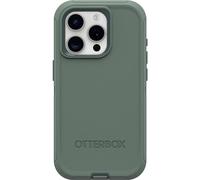 OtterBox iPhone 15 Pro (Only) Defender Series Case - FOREST RANGER (Green), screenless, rugged & durable, with port protection, includes holster clip kickstand