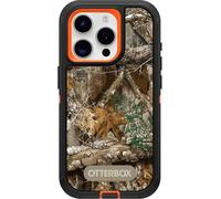 OtterBox iPhone 15 Pro (Only) - Defender Series Case - Realtree Blaze Edge (Camo) - Case Only - Screenless - Rugged & Durable - with Port Protection - Non-Retail Packaging