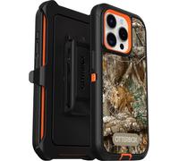 OtterBox iPhone 15 Pro (Only) - Defender Series Case - Realtree Blaze Edge (Camo) - Screenless - Rugged & Durable - with Port Protection - Holster Clip Includes - Non-Retail Packaging