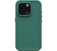 OtterBox iPhone 15 Pro (Only) FRĒ Series Waterproof Case with MagSafe (Designed by LifeProof) - PINE (Green), waterproof, 60% recycled plastic, sl nd stylish