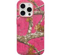 OtterBox iPhone 15 Pro Only Symmetry Series Case REALTREE FLAMINGO PINK, sna...