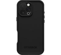 OtterBox iPhone 16 Pro Max (Only) FRĒ Series Waterproof Case with MagSafe (Designed by LifeProof) - Black, Waterproof, 60% Recycled Plastic, Sleek and Stylish