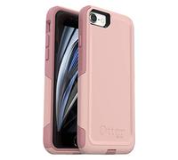 OtterBox iPhone SE 3rd & 2nd Gen, iPhone 8 & iPhone 7 (Not Compatible with Plus Sized Models) Commuter Series Case - Ballet Way (Pink Salt/Blush), Slim & Tough, Pocket-Friendly, with Port Protection