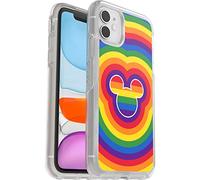 OtterBox iPhone XR and iPhone 11 Symmetry Series Case - DISNEY PRIDE, Ultra-sleek, Wireless Charging Compatible, Raised Edges Protect Camera & Screen