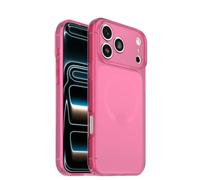 OtterBox Lumen Clear Case for iPhone 18 Pro Max/17 Pro Max, Pink | MagSafe, Shockproof, Drop proof, Protective Thin Case, 3x Tested to Military Standard