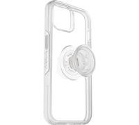 OtterBox Otter+Pop Case IPhone 14/iPhone 13, Shockproof, Drop Proof, Protective Case With PopSockets PopGrip, 3x Tested To Military Standard, Clear