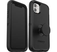 OtterBox + Pop Defender Series Case for iPhone 11 and iPhone XR - Non-Retail Packaging - Black