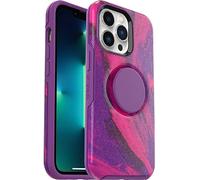OtterBox + Pop Symmetry Series Case for iPhone 12 Pro Max (Only) - Non-Retail Packaging - Berry Flow