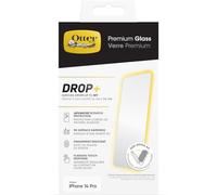 OtterBox Premium Glass Screen Protector for iPhone 14 Pro, Tempered Glass, advanced Scratch Protection, Survives Drops up to 3ft, Antimicrobial Protection Clear