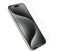 OtterBox Premium Glass Screen Protector for iPhone 15 Pro, Tempered Glass, advanced Scratch Protection, Survives Drops up to 3ft, Antimicrobial Protection, No Retail Packaging