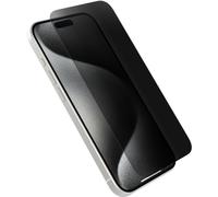 OtterBox Premium Pro Privacy Glass Screen Protector for iPhone 15 Pro, Tempered Glass, Superior Scratch Protection, Survives Drops up to 6ft, Antimicrobial Protection, No Retail Packaging