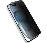 OtterBox Premium Pro Privacy Glass Screen Protector for iPhone 15, Tempered Glass, Superior Scratch Protection, Survives Drops up to 6ft, Antimicrobial Protection, No Retail Packaging