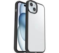 OtterBox React Series Case for iPhone 15 Plus/14 Plus, Shockproof, Drop proof, Ultra-Slim, Protective Thin Case, Tested to Military Standard, Clear/Black