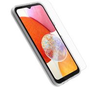 OtterBox Drop Protection Bundle for Samsung Galaxy A14, React Series Case Tested to Military Standard and Trusted Glass Screen Protector, Clear