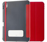 OtterBox React Folio Case for iPad (A16) 11th/10th Generation, Red | For iPad 11" 2025, 10.9" 2022, Drop-Proof, Slim Protective Folio Case, Tested to Military Standard, No Retail Packaging