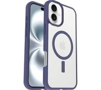 OtterBox React Series MagSafe Case for iPhone 16 Plus, Shockproof, Drop proof, Ultra-Slim, Protective Thin Case, Tested to Military Standard, Clear/Purple, Non-Retail Packaging