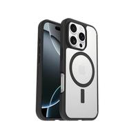 OtterBox React Series MagSafe Case for iPhone 16 Pro, Shockproof, Drop proof, Ultra-Slim, Protective Thin Case, Tested to Military Standard, Clear/Black