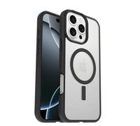 OtterBox React Series MagSafe Case for iPhone 16 Pro Max, Shockproof, Drop proof, Ultra-Slim, Protective Thin Case, Tested to Military Standard, Clear/Black