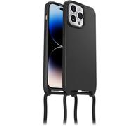 OtterBox React Necklace Case with MagSafe for iPhone 14 Pro Max, Ultra-Slim, Protective Case with Adjustable and Detachable Necklace Strap, Tested to Military Standard, Black
