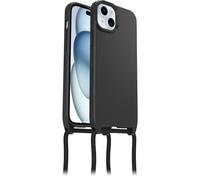 OtterBox React Necklace Case with MagSafe for iPhone 15 Plus/iPhone 14 Plus, Ultra-Slim, Protective Case with Adjustable and Detachable Necklace Strap, Tested to Military Standard, Black