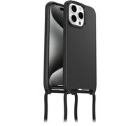 OtterBox React Necklace Case with MagSafe for iPhone 15 Pro Max, Ultra-Slim, Protective Case with Adjustable and Detachable Necklace Strap, Tested to Military Standard, Black