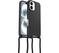 OtterBox React MagSafe Necklace Case for iPhone 16, Black | Ultra-Slim Protective Case with Adjustable & Detachable Necklace Strap, Tested to Military Standard