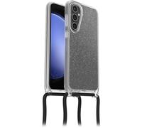 OtterBox React Necklace Case for Samsung Galaxy S23 FE, Ultra-Slim, Protective Case with Adjustable and Detachable Necklace Strap, Tested to Military Standard, Stardust - Clear