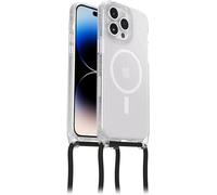OtterBox React Necklace Case with MagSafe for iPhone 14 Pro Max, Ultra-Slim, Protective Case with Adjustable and Detachable Necklace Strap, Tested to Military Standard, Stardust - Non-Retail Packaging