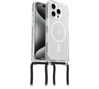 OtterBox React Necklace Case with MagSafe for iPhone 15 Pro, Ultra-Slim, Protective Case with Adjustable and Detachable Necklace Strap, Tested to Military Standard, Stardust, No Retail Packaging