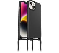 OtterBox React Necklace Case with MagSafe for iPhone 16e, iPhone 14, Ultra-Slim, Protective Case with Adjustable and Detachable Necklace Strap, Tested to Military Standard, Black