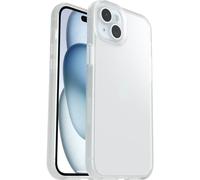 OtterBox React Apple iPhone 15 Plus (6.7") Case Clear - (77-92770), Antimicrobial, Drop+ Military Standard,Raised Edges,Hard Case,Soft Grip,Ultra-Slim