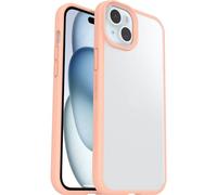 OtterBox React Series Case for iPhone 15 Plus/14 Plus, Shockproof, Drop proof, Ultra-Slim, Protective Thin Case, Tested to Military Standard, Clear/Peach