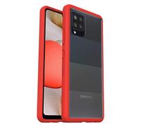 OtterBox React Series Case for Samsung Galaxy A42 5G, Shockproof, Drop proof, Ultra-Slim, Protective Thin Case, Tested to Military Standard, Clear/Red