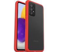 OtterBox React Series Case for Samsung Galaxy A72, Shockproof, Drop proof, Ultra-Slim, Protective Thin Case, Tested to Military Standard, Clear/Red