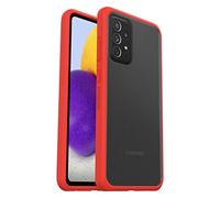 OtterBox React Series Case for Samsung Galaxy A72, Shockproof, Drop proof, Ultra-Slim, Protective Thin Case, Tested to Military Standard, Clear/Red