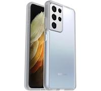 OtterBox React Series Case for Samsung Galaxy S21 Ultra 5G, Shockproof, Drop proof, Ultra-Slim, Protective Thin Case, Tested to Military Standard, Clear