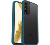 OtterBox React Series Case for Samsung Galaxy S22+, Shockproof, Drop proof, Ultra-Slim, Protective Thin Case, Tested to Military Standard, Clear/Blue