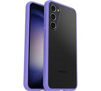 OtterBox React Series Case for Samsung Galaxy S23+, Shockproof, Drop proof, Ultra-Slim, Protective Thin Case, Tested to Military Standard, Clear/Purple