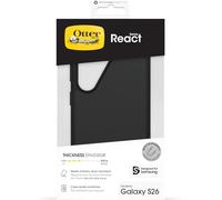 OtterBox React Series Case with Magnets for Samsung Galaxy S26, Shockproof, Drop proof, Ultra-Slim, Protective Thin Case, Tested to Military Standard, Black