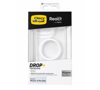 OtterBox React Series Magnetic Tough Case for iPhone 16 Pro Max Clear Ultra Thin