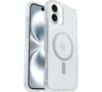 OtterBox React Series MagSafe Case for iPhone 16 Plus, Shockproof, Drop proof, Ultra-Slim, Protective Thin Case, Tested to Military Standard, Stardust - Clear, Non-Retail Packaging