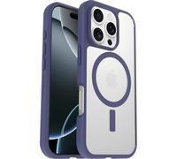 OtterBox React Series MagSafe Case for iPhone 16 Pro, Shockproof, Drop proof, Ultra-Slim, Protective Thin Case, Tested to Military Standard, Clear/Purple, Non-Retail Packaging