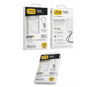 OtterBox React Series Necklace Magnetic Charging for iPhone 17e / 16e / 15 Clear