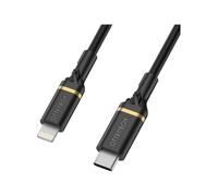 OtterBox Reinforced USB-C to Lightning Cable, MFi Certified, Fast Charging Cable for iPhone and iPad, Ultra-Rugged, Bend and Flex Tested, 2M, Black