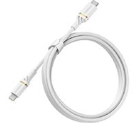 OtterBox Reinforced USB-C to Lightning Cable, MFi Certified, Fast Charging Cable for iPhone and iPad, Ultra-Rugged, Bend and Flex Tested, 1M, White