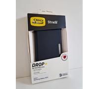OtterBox Strada Case for Samsung Galaxy S20+, Shockproof, Drop proof, Premium Leather Protective Folio with Two Card Holders, 3x Tested to Military Standard, Black